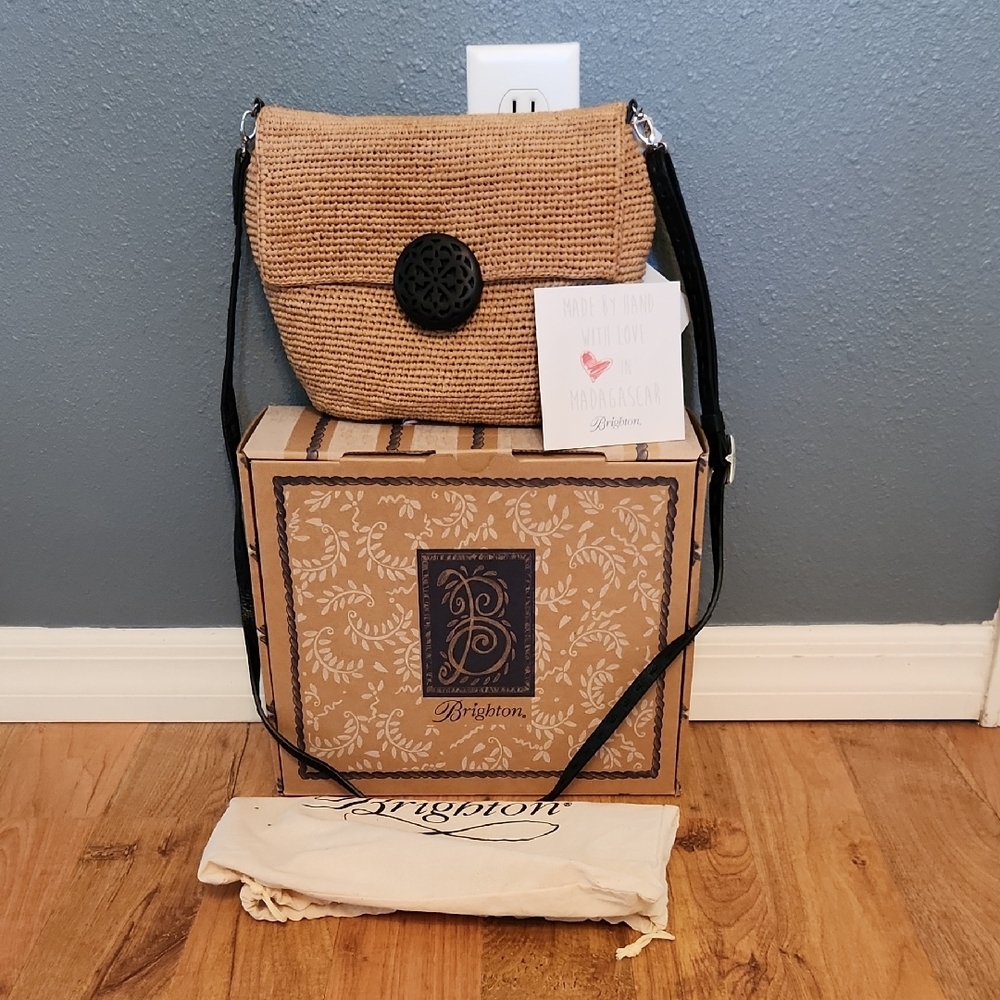 Brighton Madra Tan Crossbody